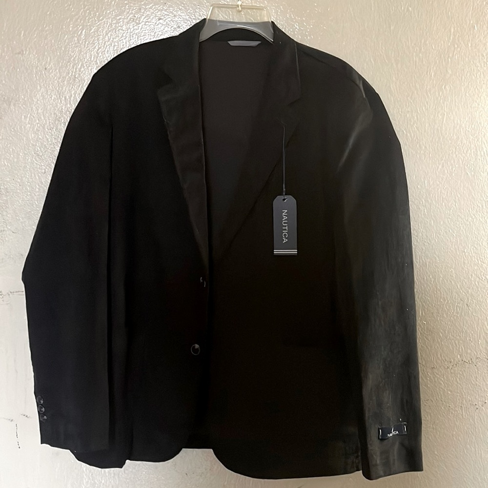 Nautica Sport Jacket Black Corduroy